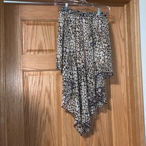 High low skirt